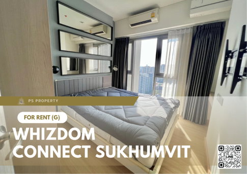 ให้เช่า ✨ Whizdom Connect Sukhumvit ✨ เฟอร์นิเจอร์ เครื่องใช้ไฟฟ้า ใกล้ BTS ปุณณวิถี