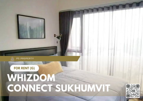 ให้เช่า ✨ Whizdom Connect Sukhumvit ✨ ตกแต่งสวยครบพร้อมเฟอร์นิเจอร์ เครื่องใช้ไฟฟ้า ใกล้ BTS ปุณณวิถี