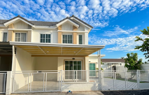 ขายบ้านตกแต่งใหม่ บ้านพฤกษา 76 บางใหญ่-แก้วอินทร์  ฟรีโอน พื้นที่ดินกว้างถึง 45.9 ตารางวา