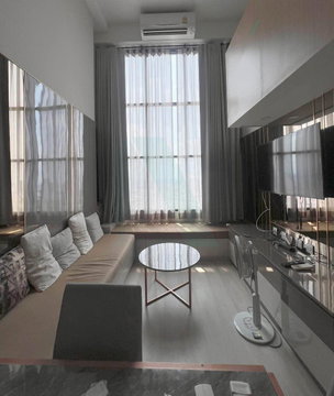 🎉 For Rent Condo KNIGHTSBRIDGE PRIME SATHORN Building 1, Floor 41,Duplex, Room size 44.00 sqm