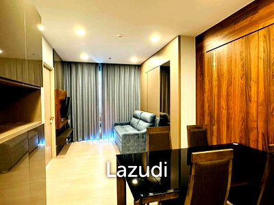 Condos for rent : 42.5 sqm high-floor 1-bedroom condo at One 9 Five Asoke - Rama 9 Huai Khwang