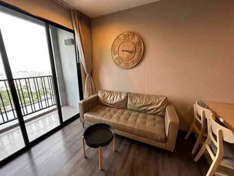 🔺 For Rent Condo THE BASE PARK WEST SUKHUMVIT 77 Building 1, Floor 39,2 bed room, Room size 40 sqm