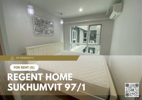 For rent 📍 Regent Home Sukhumvit 97/1 📍 Fully furnished with appliances. Near BTS Bang Chak.