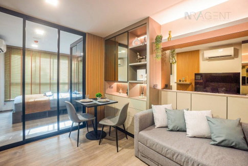 ให้เช่าคอนโด แอทโมซ พาลาซิโอ ลาดพร้าว-วังหิน อาคาร C ชั้น 3 1 ห้องนอน ขนาด 27 ตรม ใกล้ The Jas วังหิน
