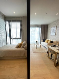 Ashton Asoke Rama9 ห้องแต่งครบ เครื่องใช้ไฟฟ้า ฟรีค่าส่วนกลาง 3 ปี