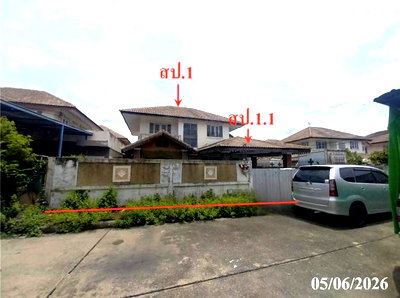 Houses for sale Makro Bangbuathong : HOME 65.4 Sq.w. Bang Bua Thong Nonthaburi for 2.5M
