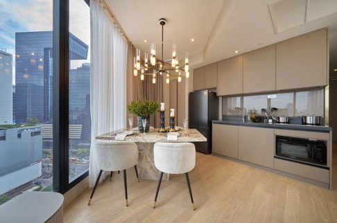 Ashton Asoke Rama9 ห้องพร้อมอยู่ ฟรีทุกอย่าง ประหยัดค่าใช้จ่ายวันโอน