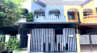 ทาวน์โฮม เซฟวัน โก ศรีสมาน : ทาวน์เฮ้าส์ 16 ตร.วา ริมน้ำ เมืองปทุมธานี ปทุมธานี 1.4M