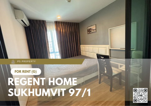 For Rent ✨ Regent Home Sukhumvit 97/1 ✨ Fully furnished and equipped with appliances. Near BTS Punnawithi.
