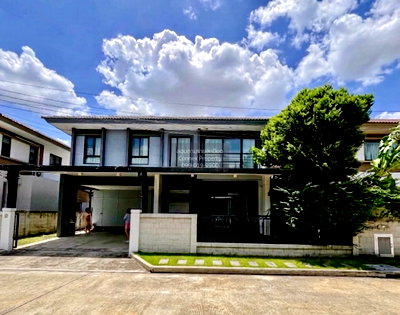 Houses for sale Big C Foodplace Sukhaphiban 5 : For Sale House , Casa Ville Watcharapol-Permsin , nice view , wide frontage , O Ngoen , Sai Mai , Bangkok , CX-167521 ✅ Live chat with us ADD LINE @connexproperty ✅