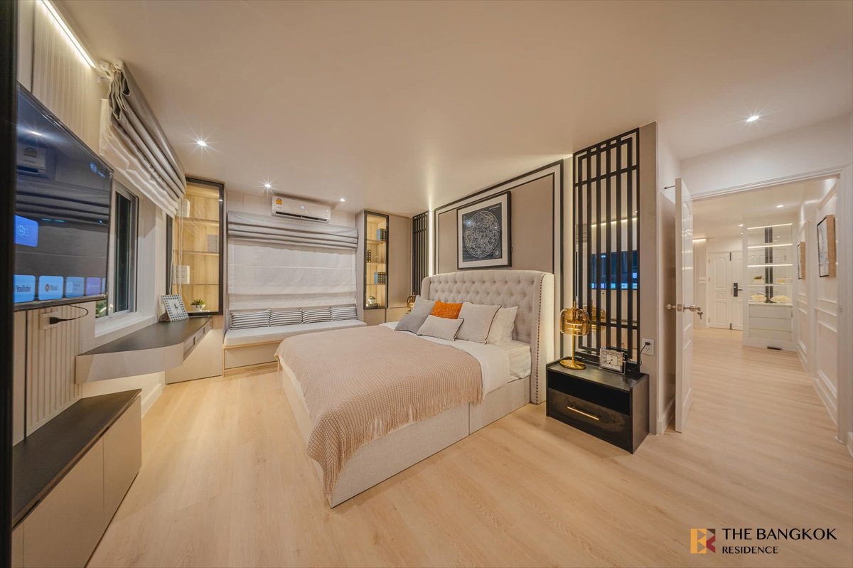 รูป เช่าคอนโด⭐Fortune Condo Town 2นอน 86ตร.ม. 55k ✨ รีโนเวทใหม่สวยมาก   - รูปที่ 4/10