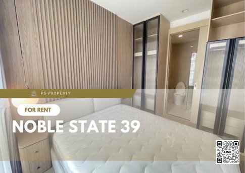 For rent 🦋 Noble state39 🦋 Beautiful room, built-in, fully furnished, ready to move in 🚆 near BTS Phrom Phong