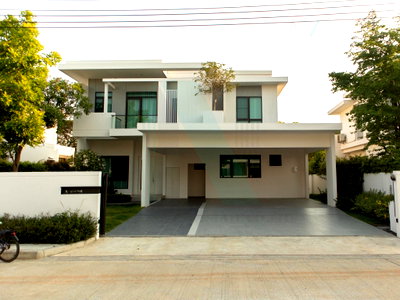 เช่าบ้านเดี่ยว มาร์เก็ต วิลเลจ สุวรรณภูมิ : 📌 ให้เช่าบ้านเดี่ยว 2 ชั้น บ้านมัณฑนา บางนา กม. 15 4 ห้องนอน 5 ห้องน้ำ