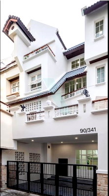 Townhouses for sale BTS Ladphrao Intersection : 📌 For Sell Town house BUSARAKUM PLACE 4-story 6 bedroom 6 bathroom