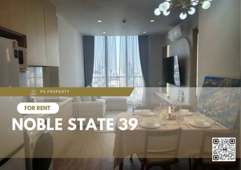 ให้เช่า ✨ NOBLE STATE 39 ✨ ใกล้ BTS พร้อมพงษ์ เฟอร์นิเจอร์ และ เครื่องใช้ไฟฟ้าครบ