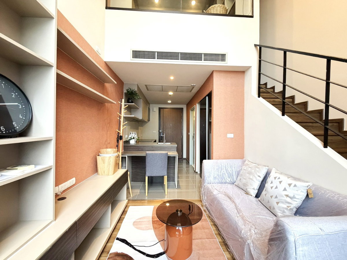 รูป 🏢🔸LineID: @Homelisting (มี@)🔸Duplex🔸ตกแต่งใหม่🏢Onyx Phaholyothin🔸  - รูปที่ 1/7