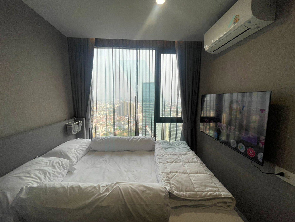 รูป ให้เช่าคอนโด สกายไรส์ อเวนิว สุขุมวิท 64 อาคาร D ชั้น 45 1 ห้องนอน ขนาด 28 ตรม ใกล้ BTS ปุณณวิถี - รูปที่ 5/8