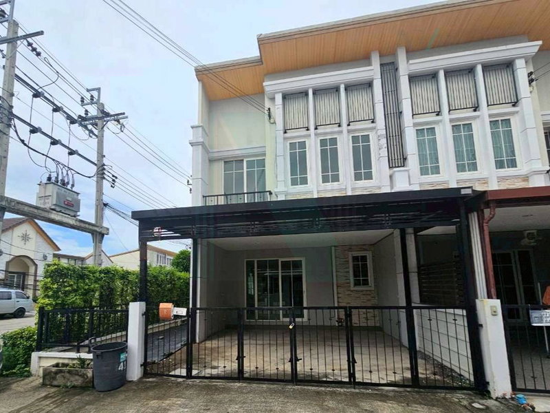 Townhouses for sale : 📌 For Sell Town house GOLDEN TOWN RAMINTRA - KHUBON 2-story 3 bedroom 4 bathroom