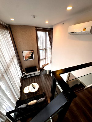 ขายคอนโด : ขายคอนโด KnightsBridge Space Ratchayothin ห้อง Duplex เพดานสูง ห้องมุม
