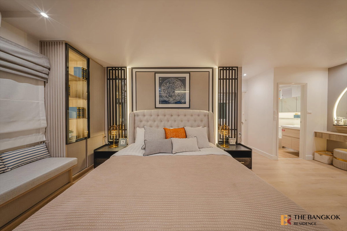 รูป เช่าคอนโด⭐Fortune Condo Town 2นอน 86ตร.ม. 55k ✨ รีโนเวทใหม่สวยมาก   - รูปที่ 7/10