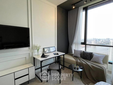 ห้องนอน 1 ห้อง ชั้น 34 Chapter Charoennakhorn - Riverside ใกล้ BTS กรุงธนบุรี (ID 997351)