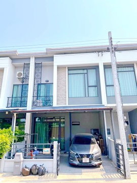 2น้ำ600 เมตรตลาดบางใหญ่  2ชั้น3นอน ใกล้ เวสต์เกต  MRT800ให้เช่าทาวน์เฮ้าส์ เมตร18ตร.ว.106ตร.ม.เฟอร์ครบเซ็นทรัล