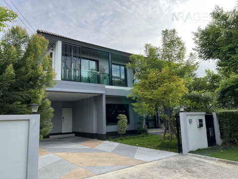 📌 ให้เช่าบ้านเดี่ยว 2 ชั้น บุราสิริ วงแหวน-อ่อนนุช 4 ห้องนอน 3 ห้องน้ำ