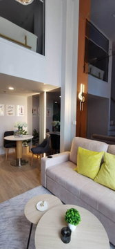 🎉 For Rent Condo CULTURE CHULA Building 1, Floor 9,Duplex, Room size 35 sqm