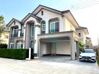 บ้านเดี่ยวให้เช่า : 📌 ให้เช่าบ้านเดี่ยว 2 ชั้น แกรนดิโอ บางนา กม.5 5 ห้องนอน 5 ห้องน้ำ