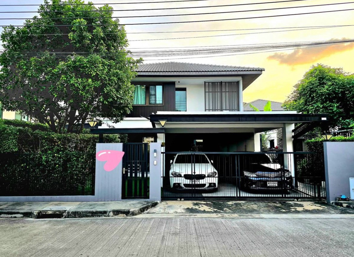 ME2500447 ให้เช่า บ้านเดี่ยว มัณฑนา บางนา กม.7 ใกล้ Mega บางนา พร้อมเข้าอยู่ รีบจองด่วนเลยน๊าา