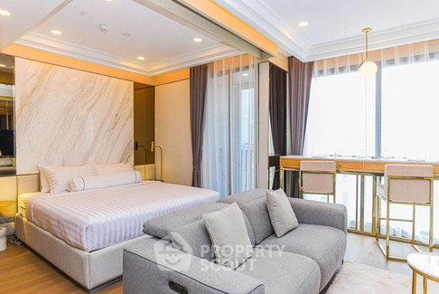 คอนโด 1 ห้องนอน ชั้น 44 Ashton Chula Silom ใกล้ MRT สามย่าน (ID 390873)