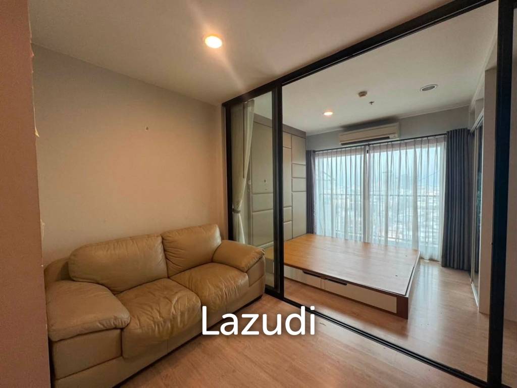 29 sqm high-floor 1 bedroom condo at Fuse Miti Sutthisan Ratchada Din Daeng