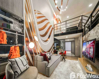 Off-Plan Modern 1BR Triplex Condo Near MRT Huai Khwang 6659213