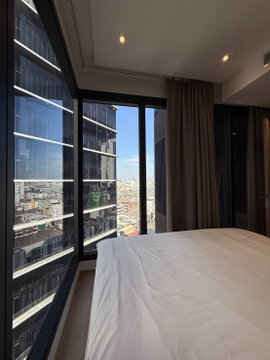 Ashton Asoke–Rama 9  17th Floor  1 Bedroom, 33 sq.m., Canal View  LINE: @081mrzsz