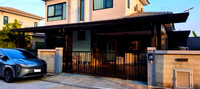 Houses for sale ม.เวสเทิร์น  : 📌 For Sell House CASA VILLE WONGWAEN-CHATUCHOT 2-story 4 bedroom 3 bathroom