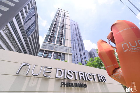 🛋️Nue District R9 ห้องสวย ใหม่เอี่ยม ราคาดี ใจกลางพระราม 9 ใกล้  MRT rama 9✨