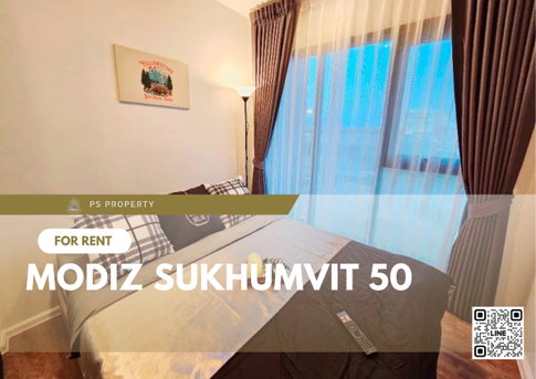 🔥Modiz Sukhumvit 50🔥 คอนโดใกล้ BTS อ่อนนุช ตกแต่งสวย เฟอร์ครบพร้อมเข้าอยู่ทันที !!!!