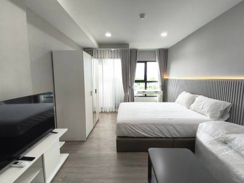 PFD-08897 Condo for rent, Supalai Sense Srinakarin, fully furnished, ready to move in, near MRT Yellow Line, Suan Luang Rama 9 Station 🏙️✨