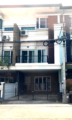 ทาวน์โฮม นนทบุรี : 📌 ขายทาวน์เฮาส์  The Story Ratchaphruek 3 ชั้น 3 ห้องนอน 4 ห้องน้ำ