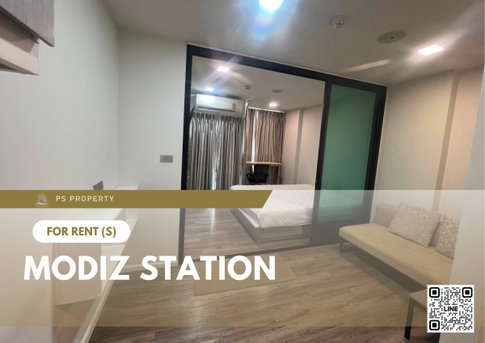 ให้เช่า ✨ Modiz Station ✨ เฟอร์นิเจอร์ และ เครื่องใช้ไฟฟ้าครบ ใกล้ BTS พหลโยธิน 59