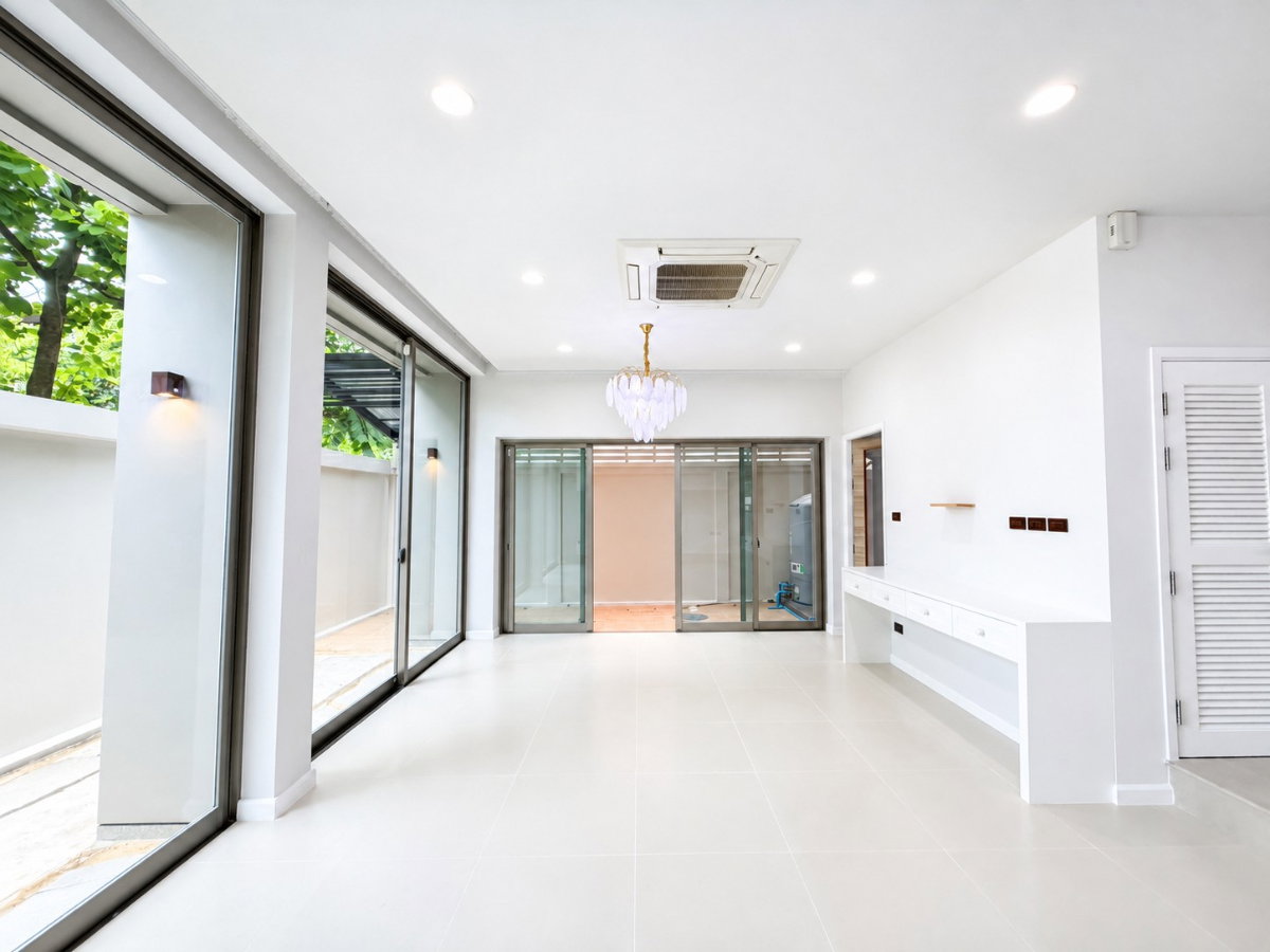 รูป ขายบ้านเดี่ยว Private Nirvana Through เอกมัย-รามอินทรา หลังมุม แต่งครบ พร้อมอยู่ - รูปที่ 2/14