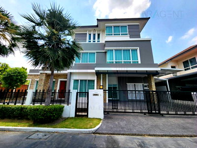 บ้านเดี่ยวให้เช่า : 📌 ให้เช่าบ้านเดี่ยว 3 ชั้น แกรนด์ บางกอก บูเลอวาร์ด พระราม 9 - ศรีนครินทร์ 5 ห้องนอน 6 ห้องน้ำ