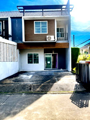 บ้านเดี่ยวให้เช่า : ให้เช่า ทาวน์โฮม  2 ชั้น หลังมุม 37 ตร.วา ใกล้ ม.รังสิต หมู่บ้าน Areeya The Color ดอนเมือง - สรงประภา
 เลี้ยงสัตว์ได้