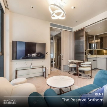 เช่าคอนโด 💎Reserve Sathorn 1นอน 49.85ตร.ม. 45k 💙 ห้องสวยครบครันพร้อมเฟอร์  ใกล้ MRT ลุมพินี 