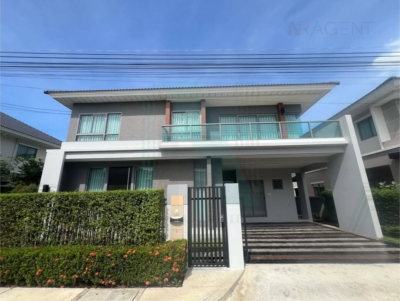 ขายบ้านเดี่ยว : 📌 ขายบ้านเดี่ยว โครงการ เพอร์เฟค เพลส พระราม 9-กรุงเทพกรีฑา 2 ชั้น 4 ห้องนอน 5 ห้องน้ำ
