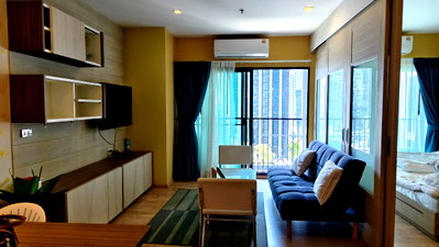 Condos for rent : Noble Remix Sukhumvit 36 for Rent 1 Bedroom 43 SQ.M. 14th Floor Next to BTS Thong Lo  THB 22,000/Month