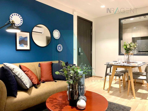 🔺 For Sell Condo THE BASE GARDEN RAMA 9 Building 1, Floor 31,2 bed room, Room size 51.00 sqm