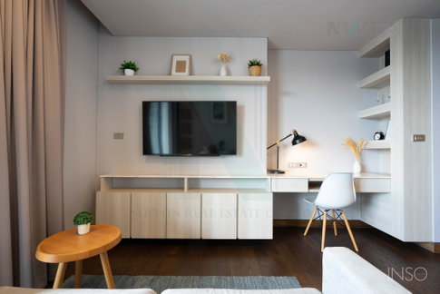 🎉Special room!🎉 For Rent Condo THE LUMPINI 24 Building 1, Floor 22,2 bed room, Room size 55.00 sqm