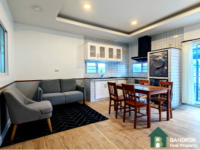 Houses for rent TRIAMUDOMSUKSANIMKLAO SCHOOL : Sammakorn Village | Brand New Detached 2 Bed House