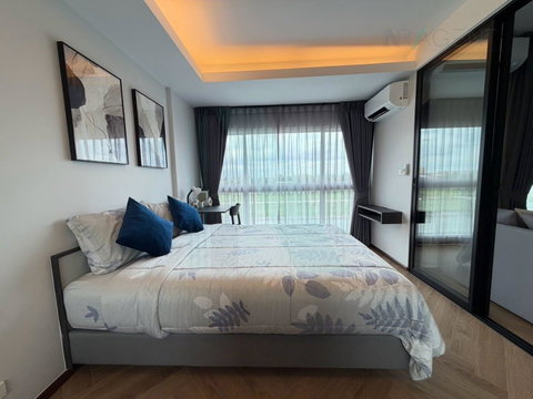 🚩 For Rent Condo DOUBLE LAKE CONDOMINIUM MUANG THONG THANI PHASE 2 Building 2, Floor 5,1 bed room, Room size 34 sqm